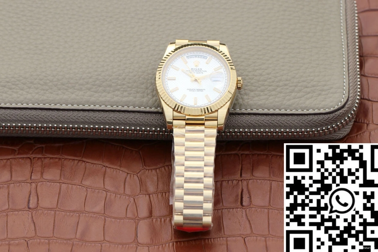 EW Dial M228238-0008 Day-Date Factory Silver Rolex 0122